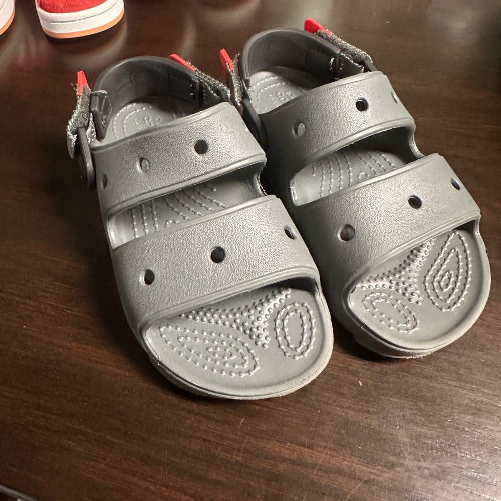 13y croc sandals. Brand new